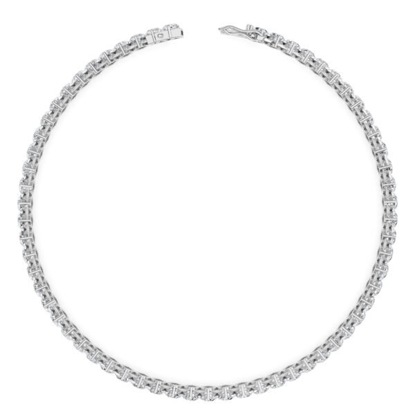 Marquise Cut Lab-Grown Diamond Tennis Bracelet - Owolite - 2