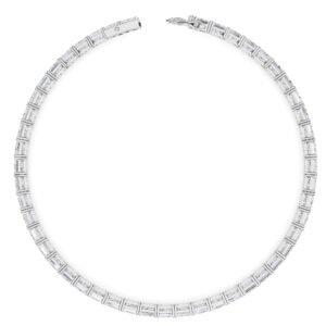 Princess Cut Lab-Grown Diamond Tennis Bracelet - Owolite - 5