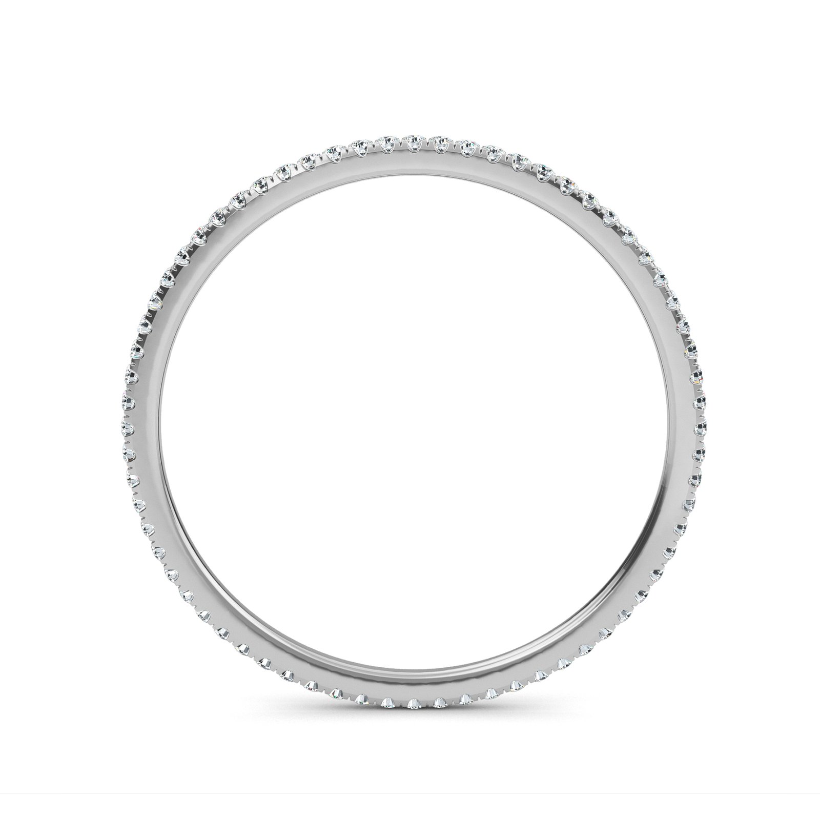 RFBR100W2-1.jpg Pave Lab-Grown Diamond Full Eternity Band - Owolite - 1