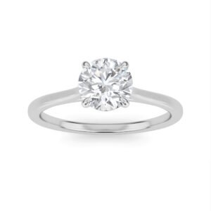Pure Elegance Solitaire Lab-Grown Diamond Ring