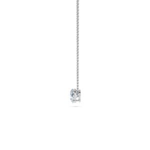 Solitaire Lab-Grown Diamond Necklace - Owolite - 4