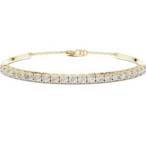 Adjustable Diamond Bar Tennis Bracelet