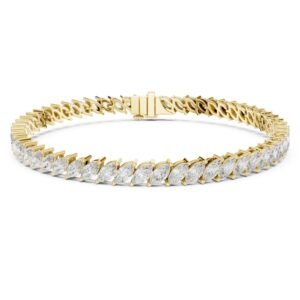 Marquise Diamond Tennis Bracelet