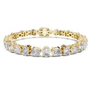Oval Cut Diamond Tennis Bracelet