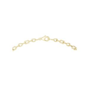 Mixed Shape Diamond Drop Necklace