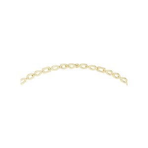 Mixed Shape Diamond Drop Pendant Necklace