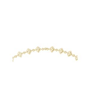Mixed Shape Diamond Statement Necklace
